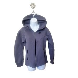 Nike Sportswear Tech Fleece Windrunner Full-Zip Hoodie FB8338-003 Livid Blue XS‎